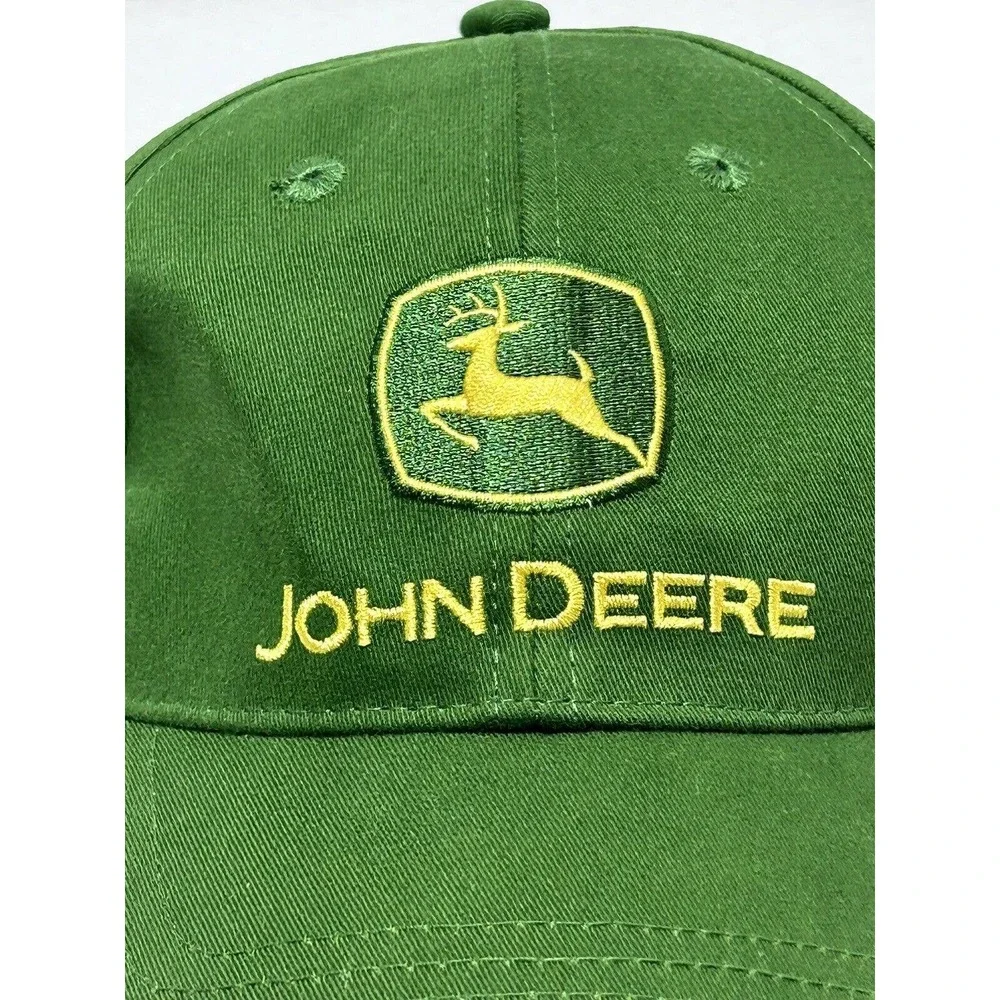 John Deere Hat Adjustable Cap Owner's‎ Edition Green Nothing Runs Like A Deere